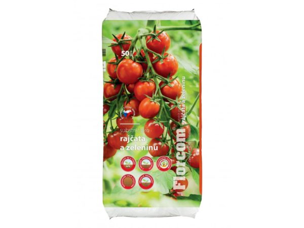 Substrát pre paradajky a zeleninu 50l Florcom